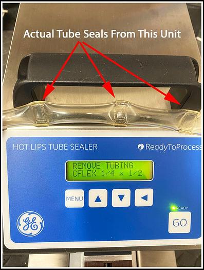 Used GE Cytiva Tube Sealer HotLips Hot Lips w WARRANTY