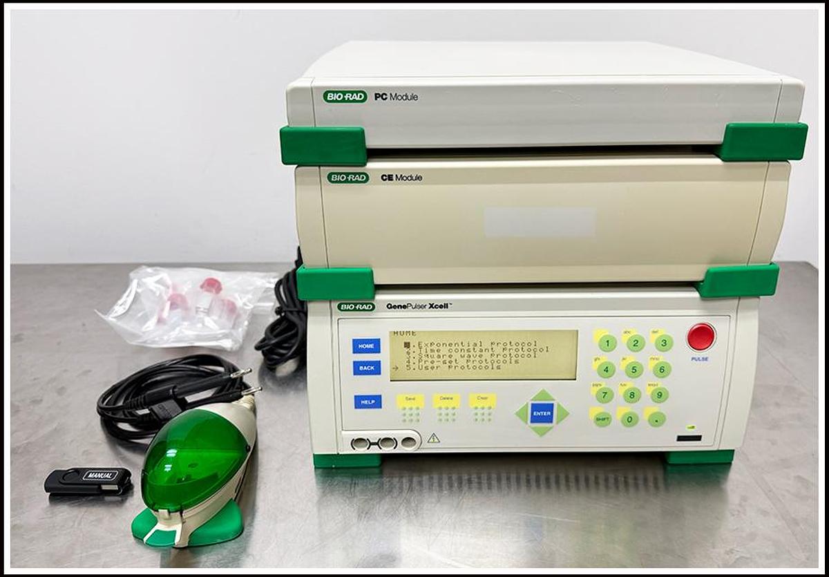 Used Bio-Rad XCell Gene Pulser Electroporation System w WARRANTY