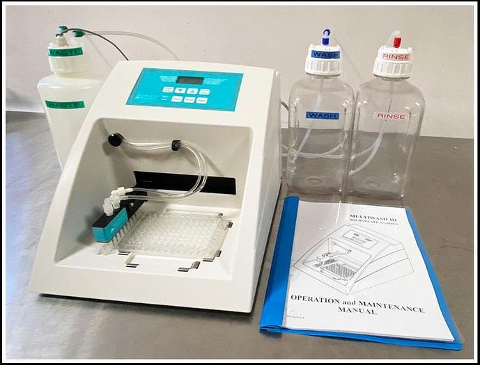Used Tricontinent Microplate Strip Washer ( MultiWash III ) w WARRANTY