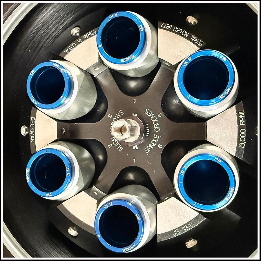 Used Beckman Rotor JS-13.1 SN#05U3278 w WARRANTY