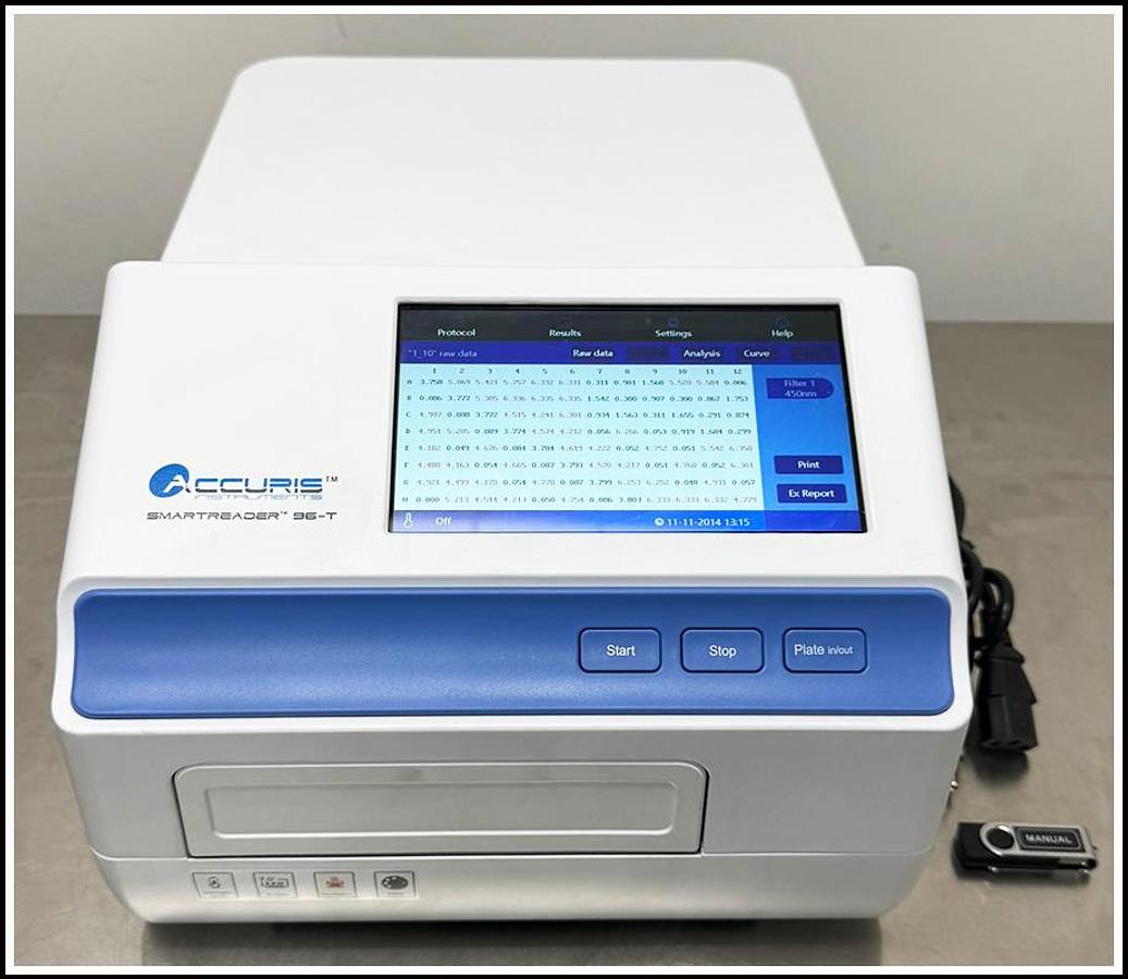 Used AccurisAccuris SmartReader MR9600-T Absorbance Microplate Reader w WARRANTY