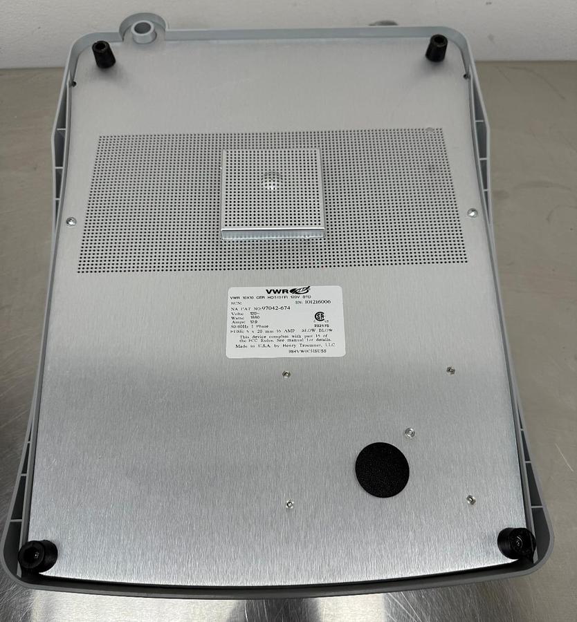 Used * VWR 10x10" Ceramic Magnetic Hotplate Stirrer 97042-674 GUARANTEED!