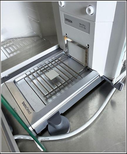 Used Mettler Toledo XPR204 220g x 0.1 mg Analytical Balance w WARRANTY