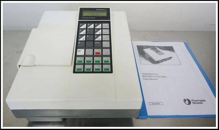 Used Pharmacia GeneQuant Pro RNA/DNA Calculator Spectrophotometer w WARRANTY