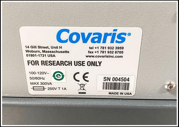 Used Covaris CryoPREP CP02 Cryogenic Dry Pulverization w WARRANTY