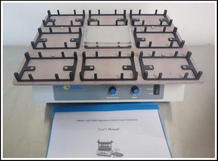 Used VWR Microplate Shaker Vortexer Mixer VX-2500 W WARRANTY