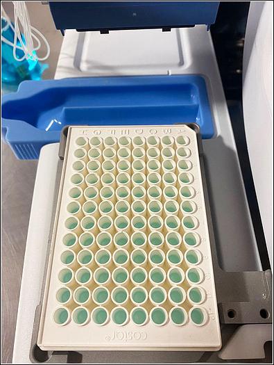 Used Thermo Combi Multidrop 836 Microplate Dispenser w Cassette & WARRANTY