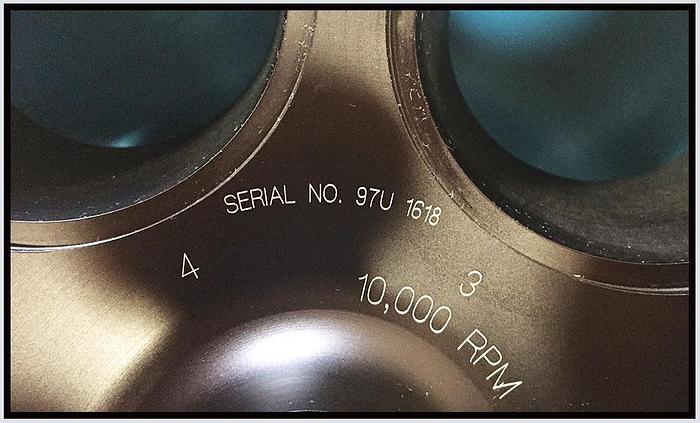 Used Beckman Rotor JLA 10.500 COMPLETE W Canisters Lid WARRANTY