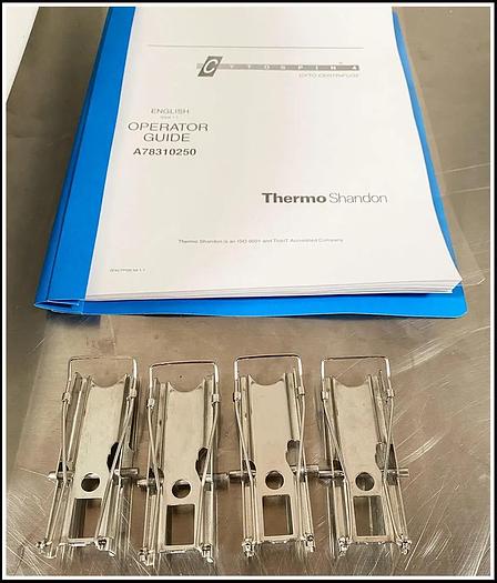 Used Thermo Shandon Cytospin 4 with Rotor & 4 Cytoclips w WARRANTY