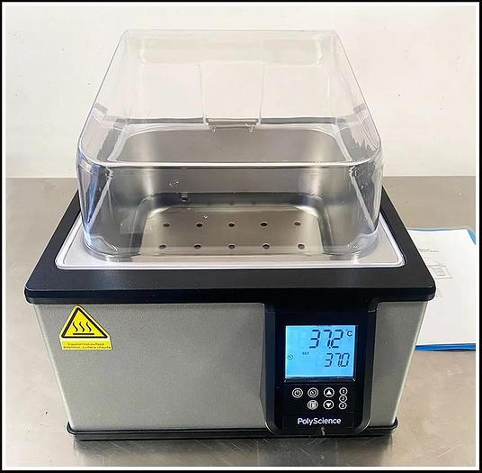 Used * Polyscience Heating Water Bath WB10 10 Liter w WARRANTY