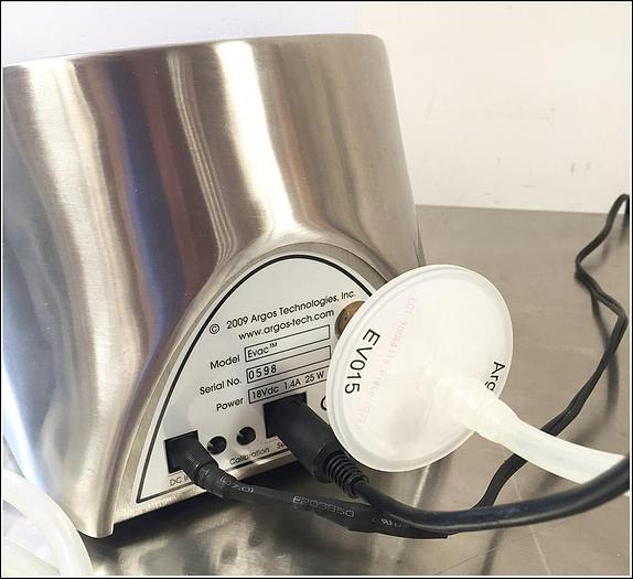 Used Argos Evac Aspirator 96 Well Microplate w WARRANTY