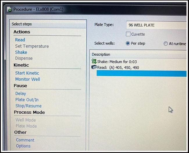 Used Bio-Tek Elx808 Microplate Reader Spectrophotometer COMPLETE w WARRANTY