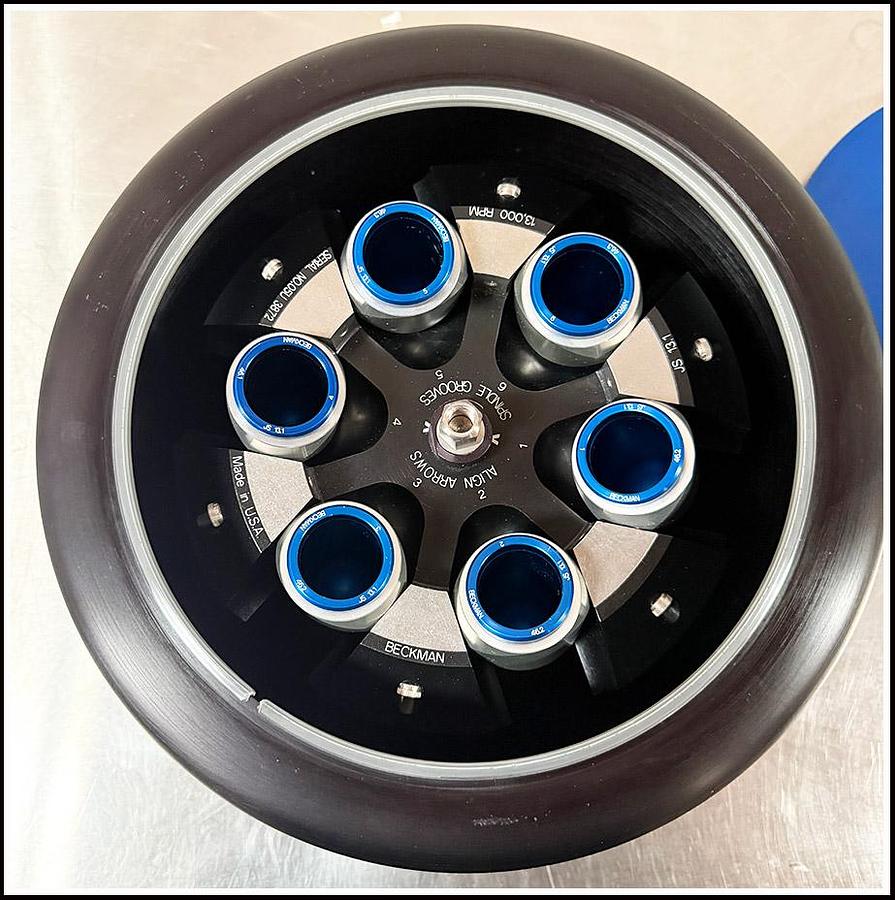 Used Beckman Rotor JS-13.1 SN#05U3278 w WARRANTY