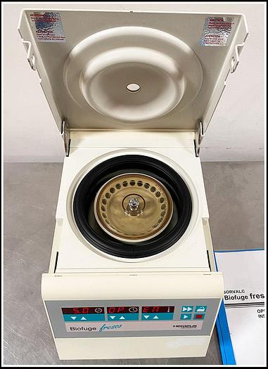 Used Heraeus Sorvall Refrigerated MicroCentrifuge Biofuge Fresco w WARRANTY