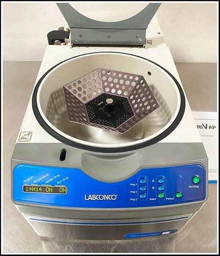 Used Labconco Centrivap DNA 7970010 w Rotor & Vacuum Pump w WARRANTY