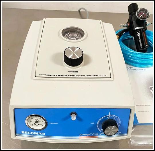 Used Beckman Airfuge Ultracentrifuge w Rotor w WARRANTY