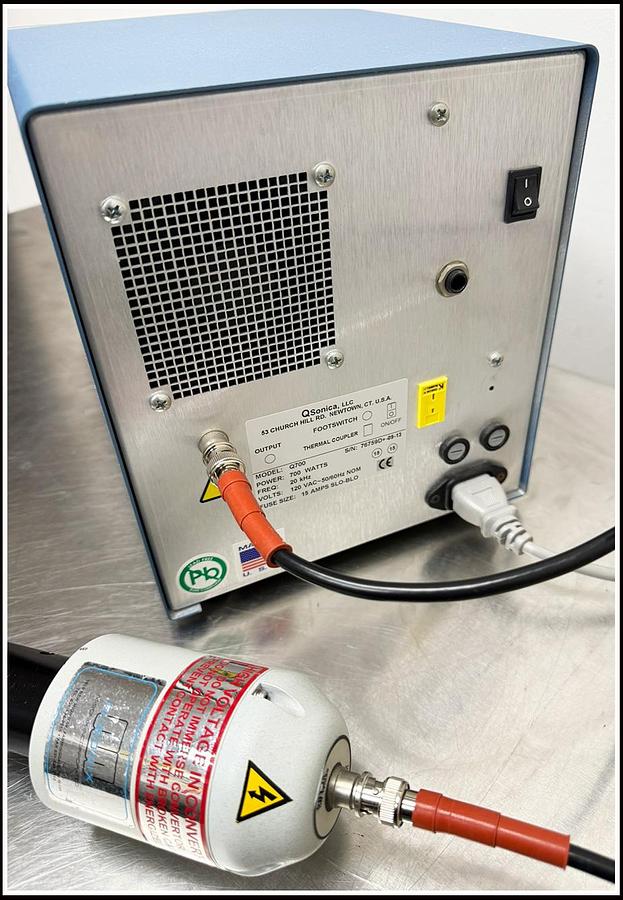 Used QSonica Q7000 Ultrasonic Sonicator Cell Disruptor w WARRANTY
