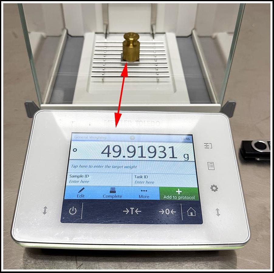 Used Mettler Toledo XSR 220x0.01mg Analytical Balance w WARRANTY