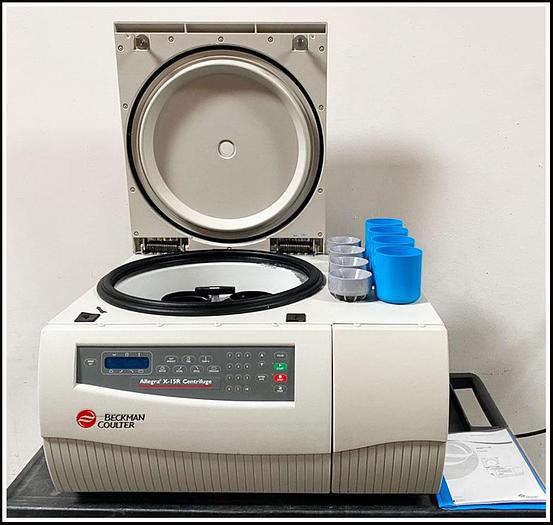 Used Beckman Coulter Allegra X-15R Refrigerated Centrifuge w WARRANTY