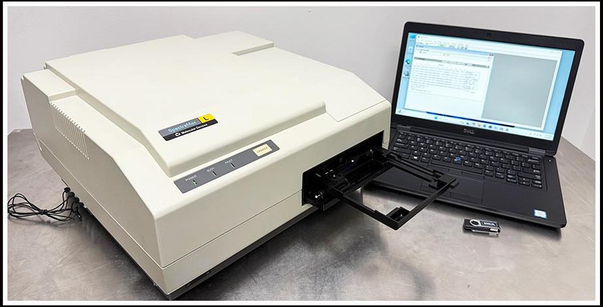 Used Spectramax L Microplate Luminometer Luminescence Reader w WARRANTY