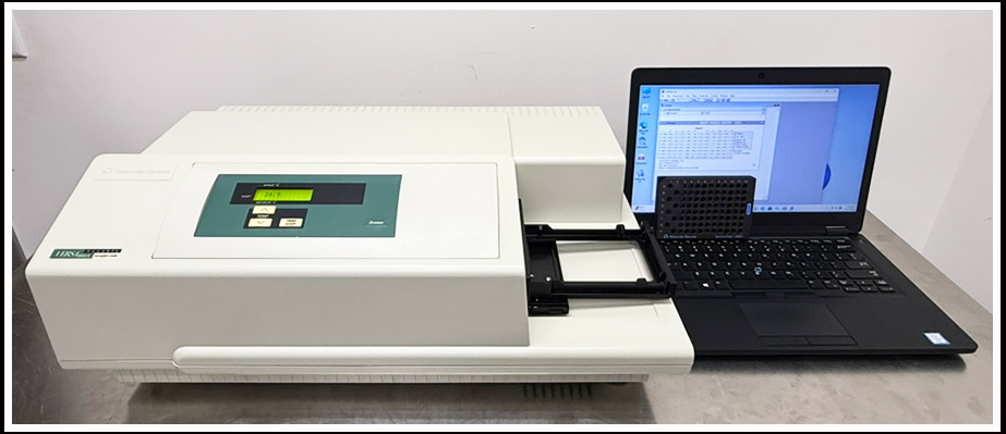 Used Molecular Devices Versamax Microplate Reader COMPLETE VALIDATED w WARRANTY