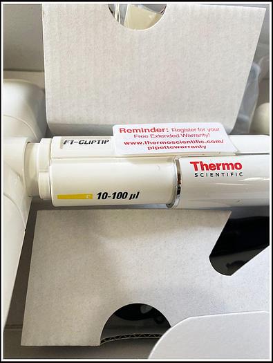 NEW Thermo 4661170 F1-ClipTip 10-100UL 12Ch Multichannel Pipette w WARRANTY