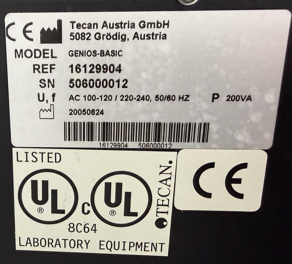 Used Tecan Genios Plus Microplate Multimode Reader Ab & FL & Lum w WARRANTY