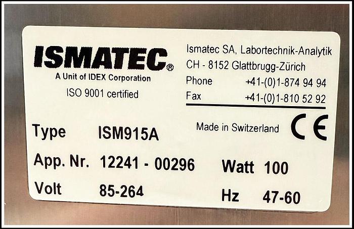 Used ISMATEC MCP Process 8 Channel Head w WARRANTY