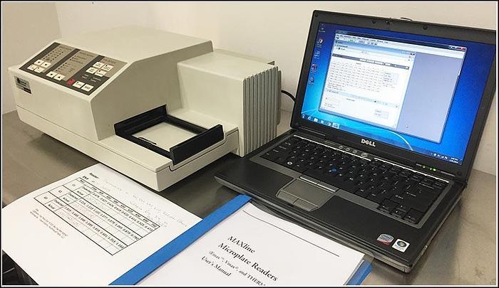 Used Molecular Devices ThermoMax Microplate Reader COMPLETE w WARRANTY