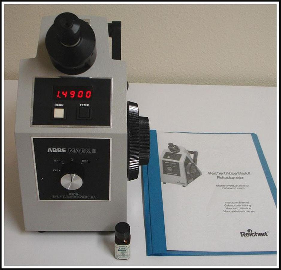 Used Reichert Abbe Mark II Refractometer w WARRANTY
