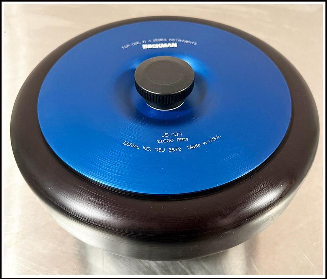 Used Beckman Rotor JS-13.1 SN#05U3278 w WARRANTY