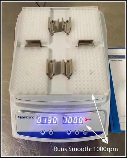 Used Fisher Microplate Shakers with 4 Place w WARRANTY