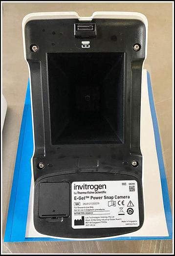 Used Invitrogen E-Gel Power Snap Electrophoresis System w Camera & WARRANTY