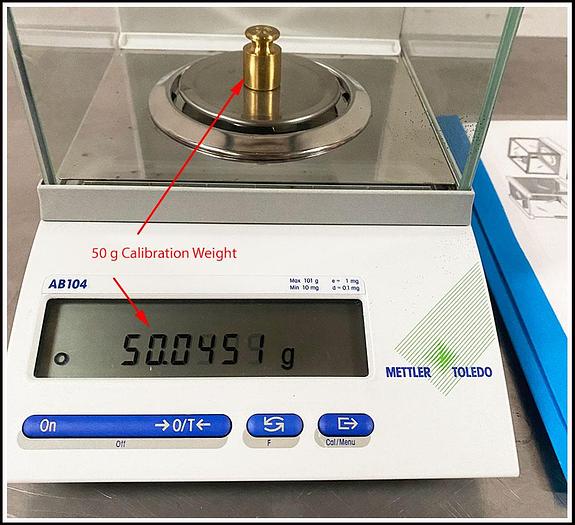 Used Mettler Toledo AB104 0.1mg Analytical Balance w WARRANTY