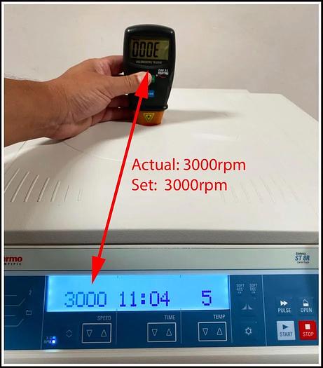 Used Thermo Sorvall ST8R Refrigerated Benchtop Centrifuge w WARRANTY