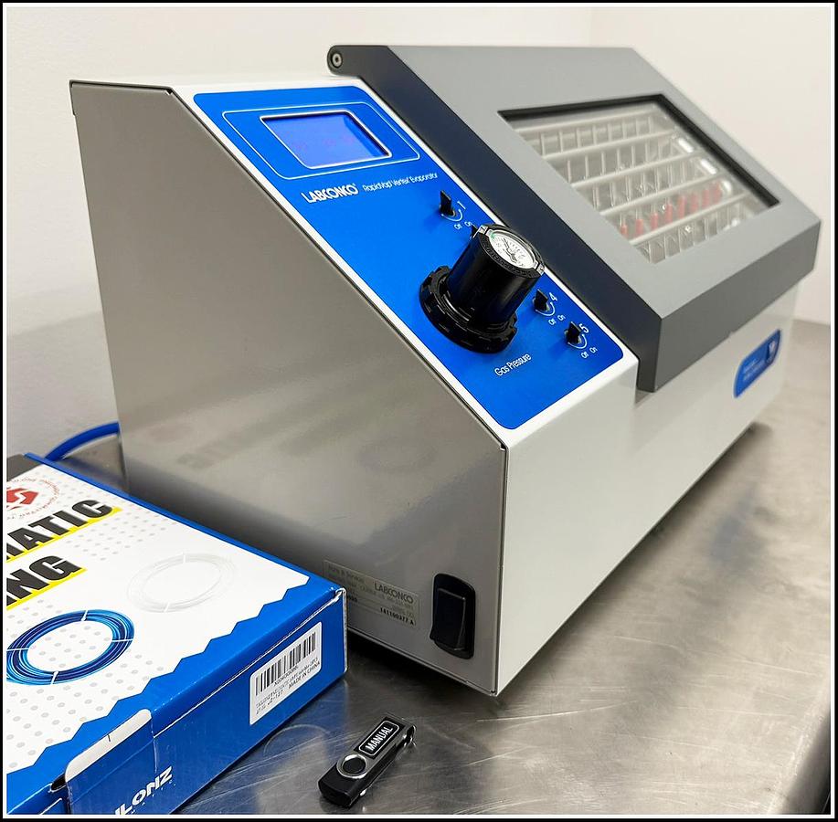 Used Labconco Vertex Rapidvap Dry Tube Evaporator w WARRANTY