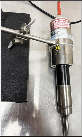 Used Misonix 4000 Ultrasonic Sonicator Cell Disruptor COMPLETE 1/2" Tip w WARRANTY
