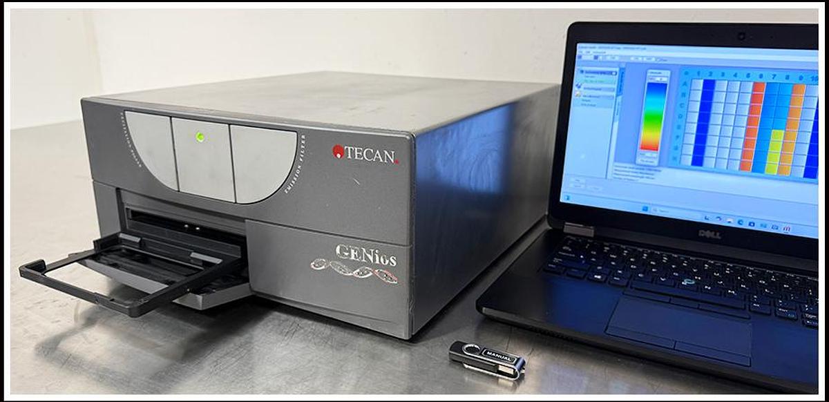 Used Tecan Genios Multimode Microplate Reader Ab & FI & Lum w WARRANTY