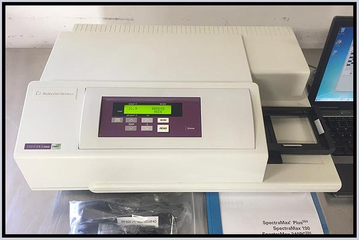 Used Molecular Devices SpectraMax 340 PC 96 & 384 Microplate Reader w WARRANTY