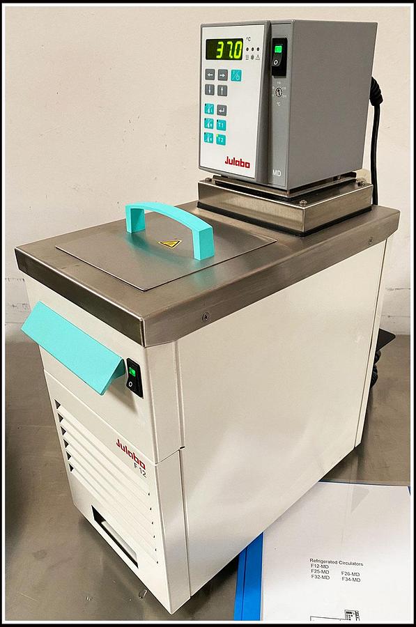 Used Julabo F12-MD Refrigerated Circulator Water Bath w WARRNATY
