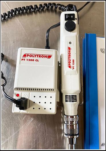 Used Polytron Saw Tooth Homogenizer PT-1200 CL w WARRANTY