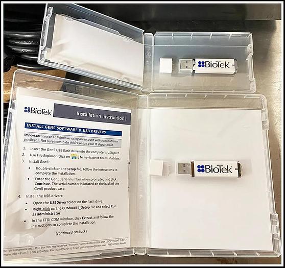 New Open Box Bio-Tek Elx808 Microplate Reader COMPLETE w WARRANTY