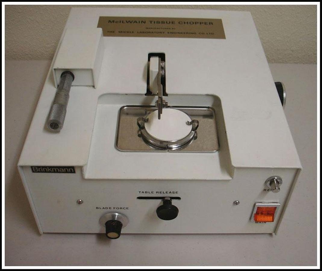 Used McIlwain Mechanical Tissue Chopper w WARRANTY