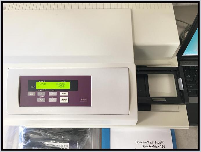 Used Molecular Devices SpectraMax 340 PC 96 & 384 Microplate Reader w WARRANTY