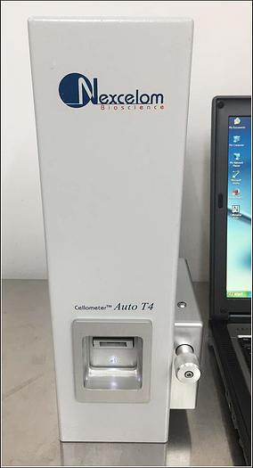 Used Nexcelom Auto T4 Cell Viability Counter w WARRANTY