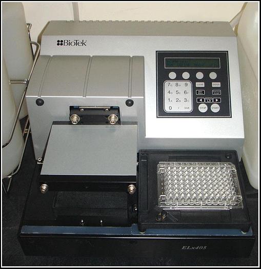 Used Bio-Tek Microplate 96 Washer ELx405 COMPLETE w WARRANTY