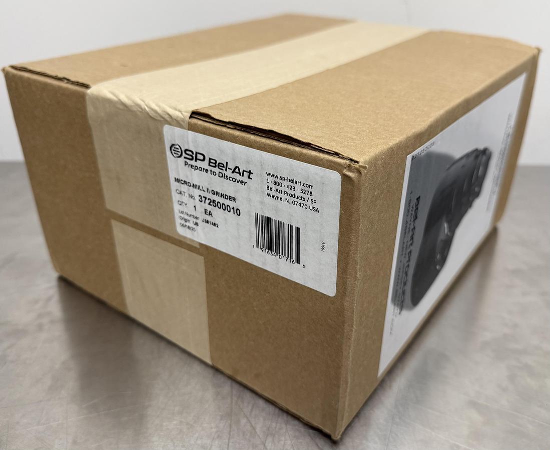 Used NEW SP Bel-Art Micro-Mill II Grinder F37250-0010 w WARRANTY