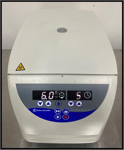 Used Fisher MicroCentrifuge Accuspin Micro 17 w WARRANTY