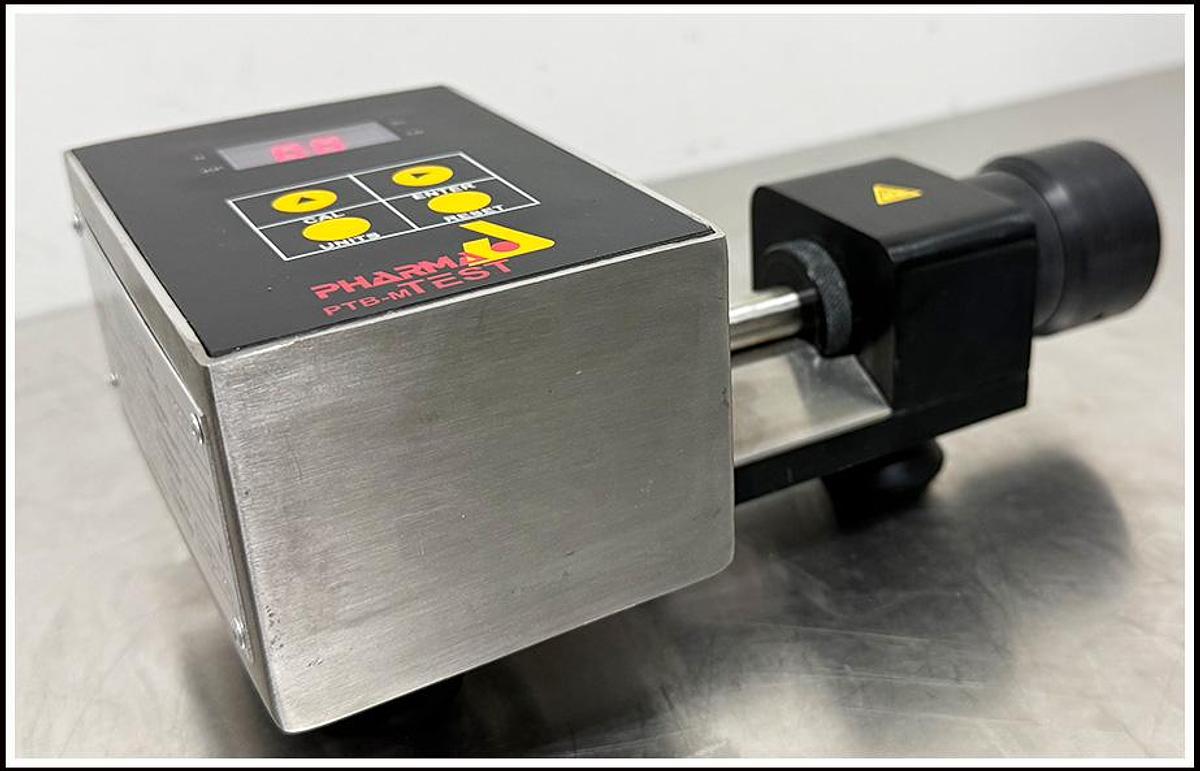Used Pharma Test Pill Hardness Tester PTB-M w WARRANTY