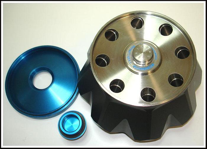 Used Sorvall T-865.1 Fixed Angle Titanium Rotor w Warranty